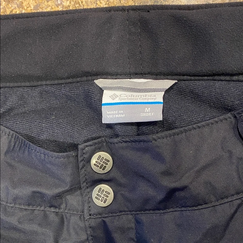 Columbia Snow Pants M Short Artic Trip Pant Black Insulated Women’s
